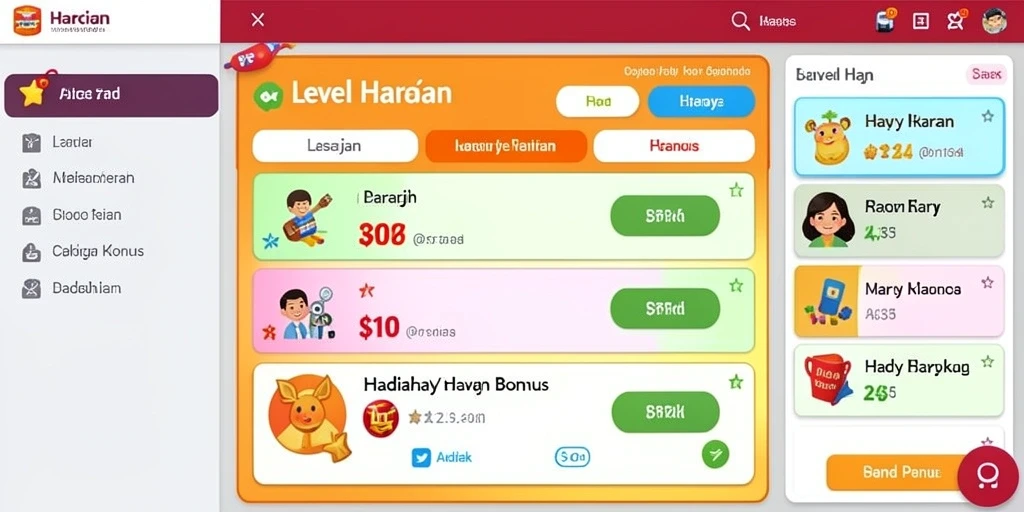 Screenshot menunjukkan antarmuka utama 8368SLOT yang menarik.