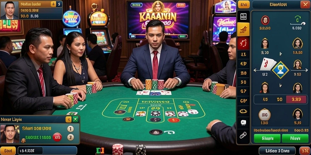 Tampilan menarik dari permainan slot yang seru.