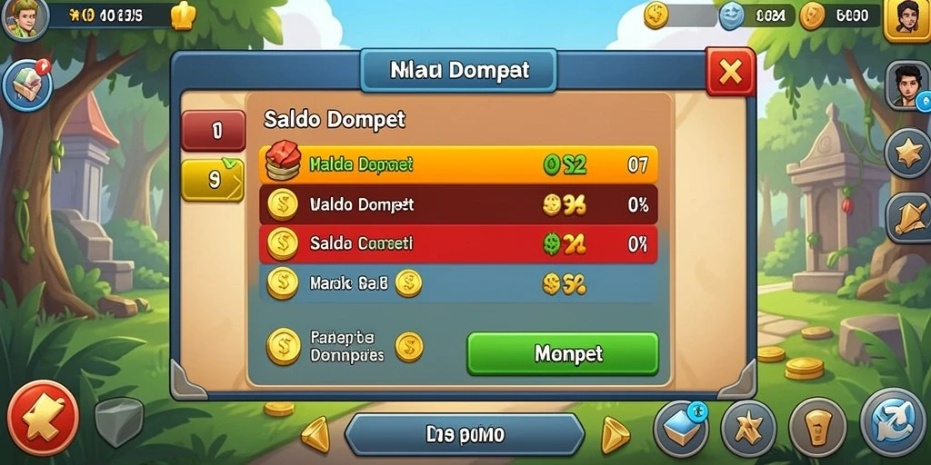Tampilan menarik dari gameplay GOTOTO.
