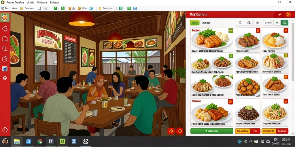 Tampilan utama aplikasi MAHJONG288 dengan desain yang menarik.