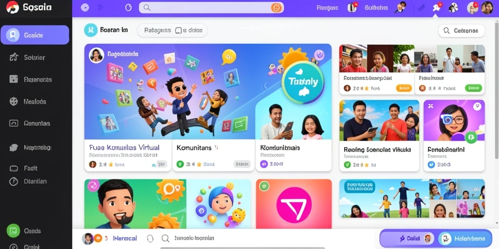 Tampilan antarmuka yang user-friendly.