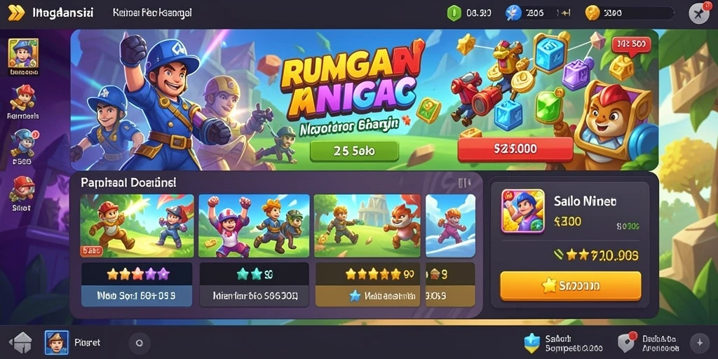 Tampilan antarmuka yang menarik dan mudah digunakan.