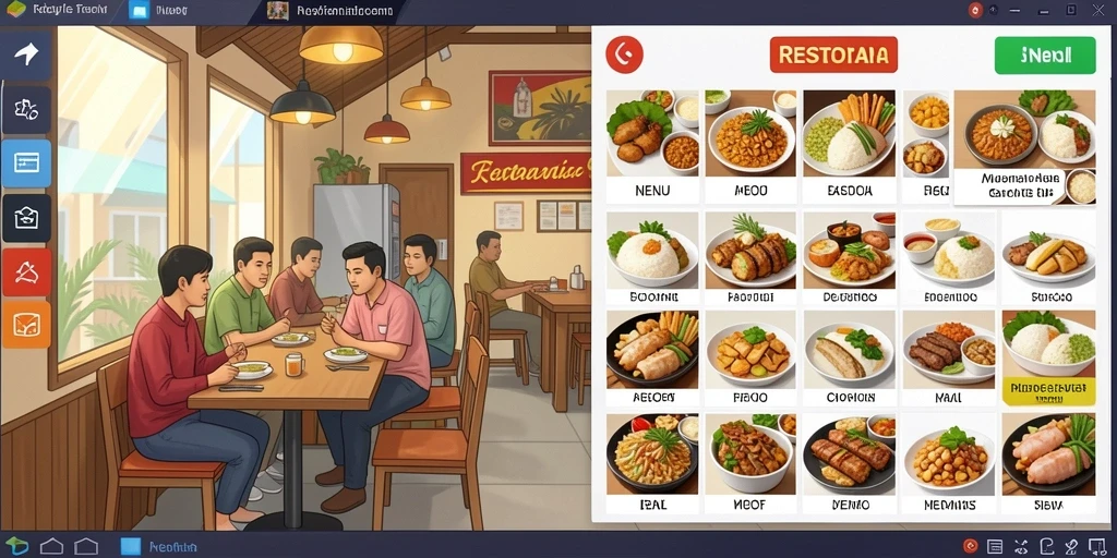 Tampilan antarmuka yang modern dan mudah digunakan.