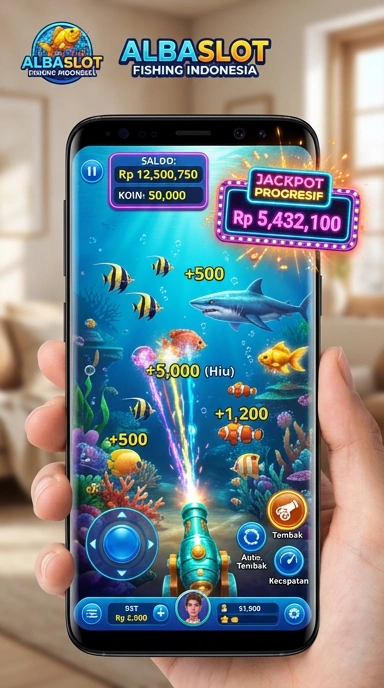 Cuplikan layar menu unduhan albaslot untuk perangkat Android